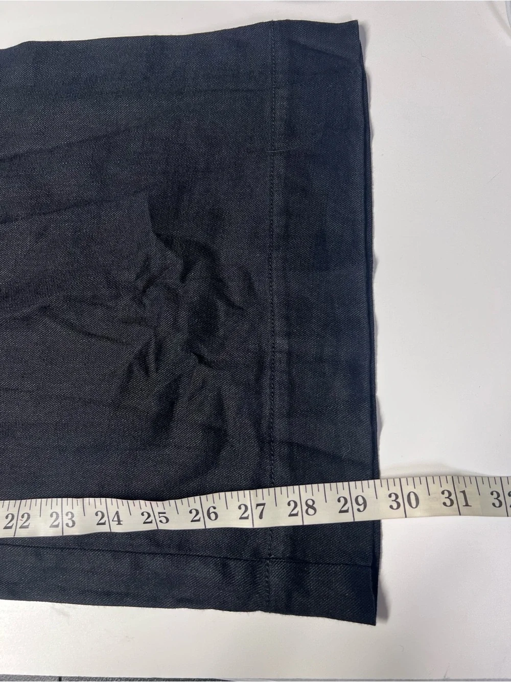 Everlane The Wide-Leg Pant Stretch Linen Black Size 8 NWOT European Flax